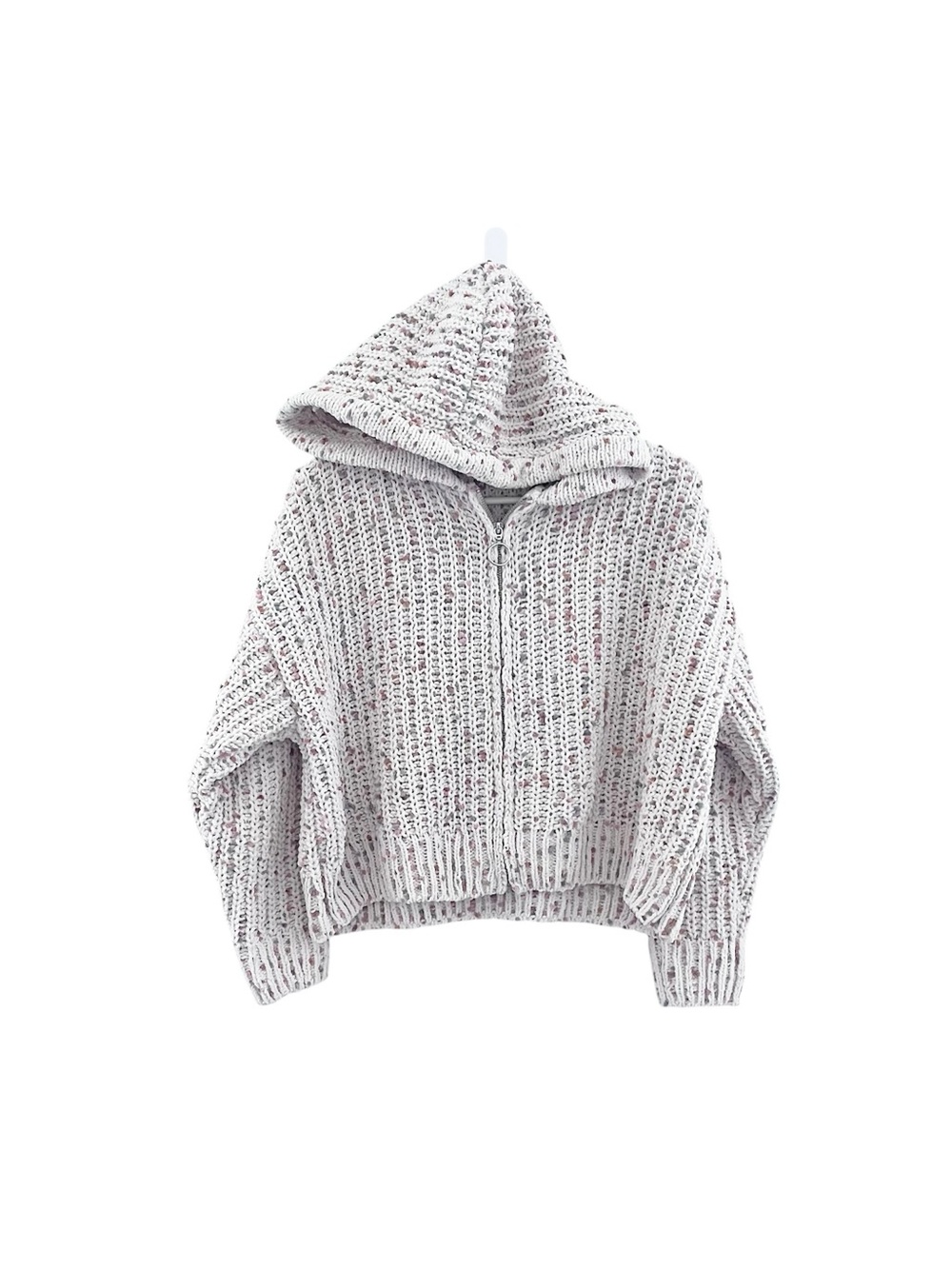 Moon & Madison chunky knit hoodie